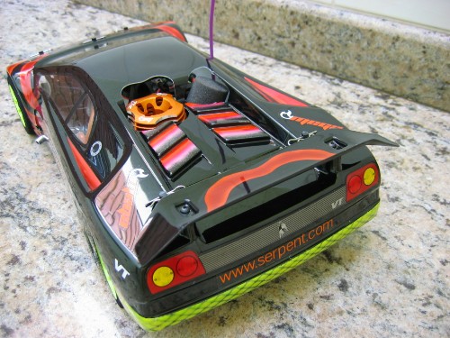 Lamborghini traseira