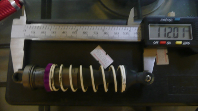 Amortecedor de 112mm