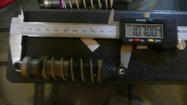 Amortecedor de 107mm