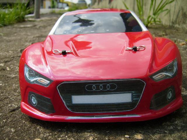 Rally car traxxas 1/16 AUDI A1