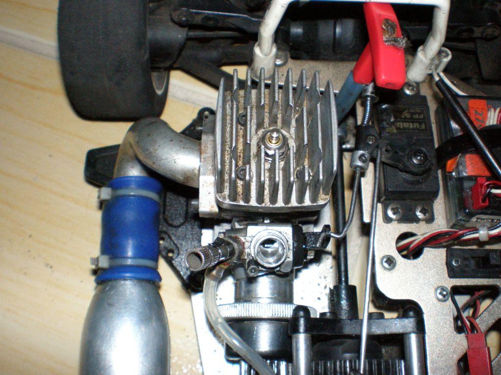 Foto do motor do meu Kyosho PureTen.