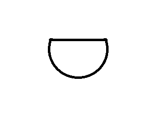 desenho da vista frontal feito no paint.