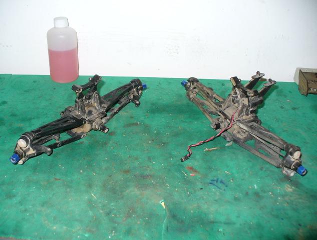 Diferenciais ainda montados